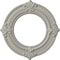Ekena Millwork Benson Ceiling Medallion (Fits Canopies up to 6 1/8"), 11 1/8"OD x 6 1/8"ID x 5/8"P, Pot of Cream CM11BNPCF - alternate 1